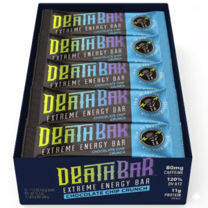 DeathBar Chocolate Chip Crunch – 12 Count Box